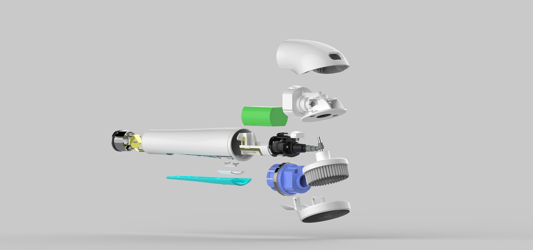 潔面儀外觀設計-造型設計-結構設計 潔面儀外觀設計-造型設計-結構設計