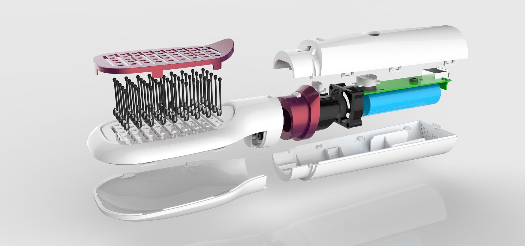 香薰梳外觀設(shè)計-造型設(shè)計-結(jié)構(gòu)設(shè)計 香薰梳外觀設(shè)計-造型設(shè)計-結(jié)構(gòu)設(shè)計