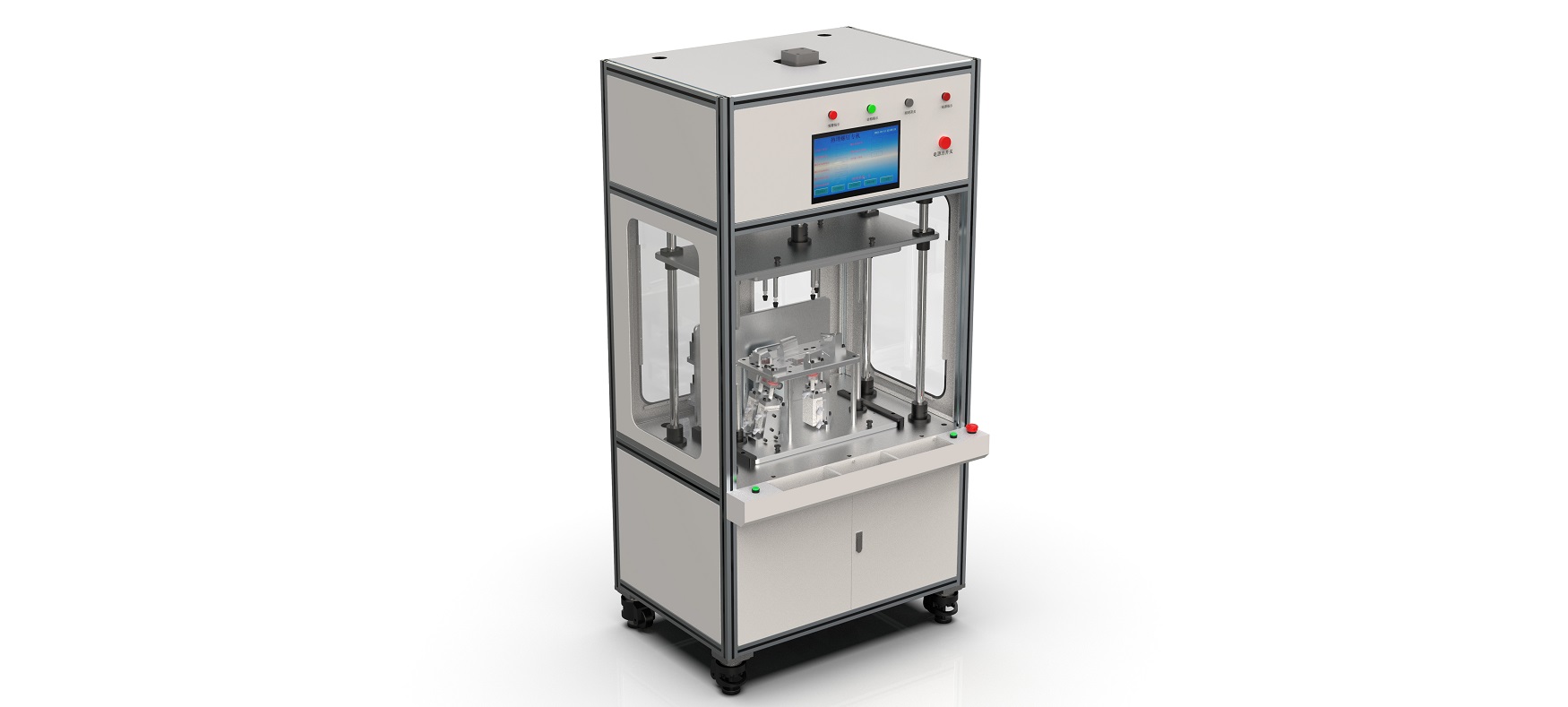 車燈熱埋非標工裝設(shè)備鈑金外觀設(shè)計-結(jié)構(gòu)設(shè)計-工裝夾具設(shè)計 車燈熱埋非標工裝設(shè)備鈑金外觀設(shè)計-結(jié)構(gòu)設(shè)計-工裝夾具設(shè)計