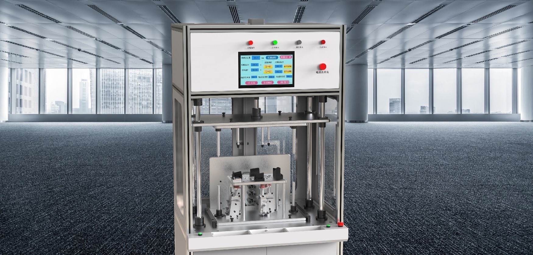 車燈熱埋非標工裝設(shè)備鈑金外觀設(shè)計-結(jié)構(gòu)設(shè)計-工裝夾具設(shè)計 車燈熱埋非標工裝設(shè)備鈑金外觀設(shè)計-結(jié)構(gòu)設(shè)計-工裝夾具設(shè)計